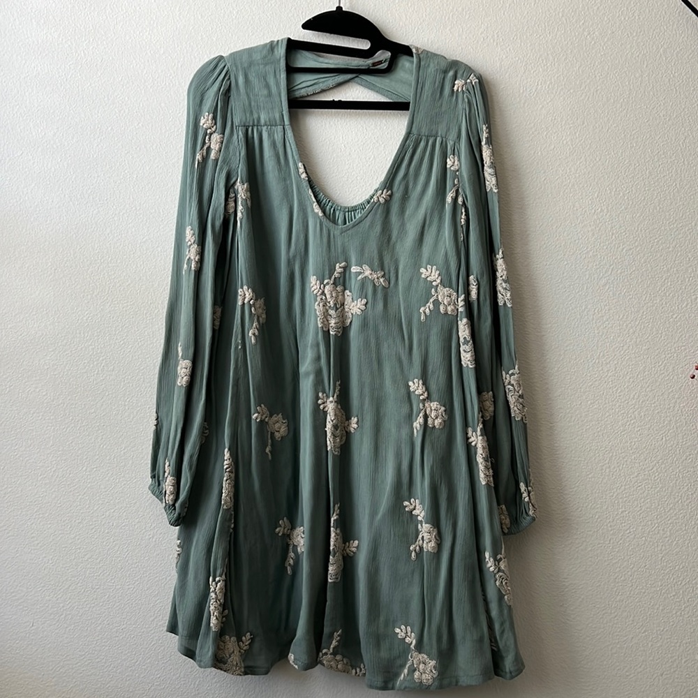 Free People Embroidered Dress